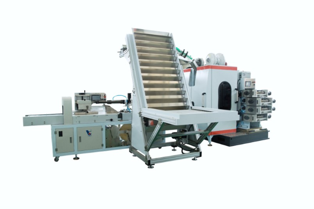 Four color cup printing machine