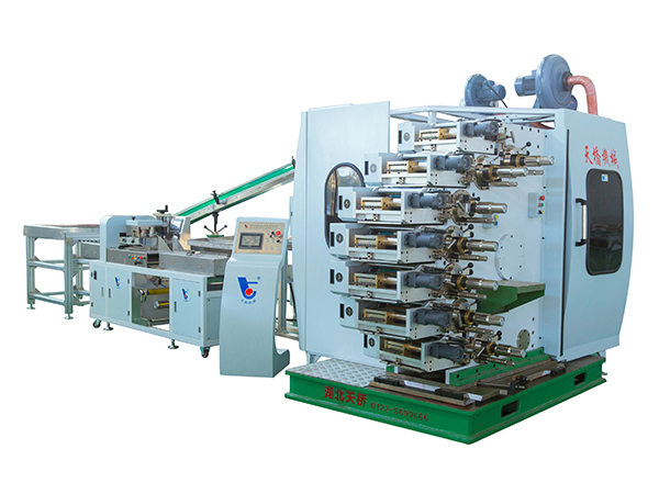 Color curved offset printing machine