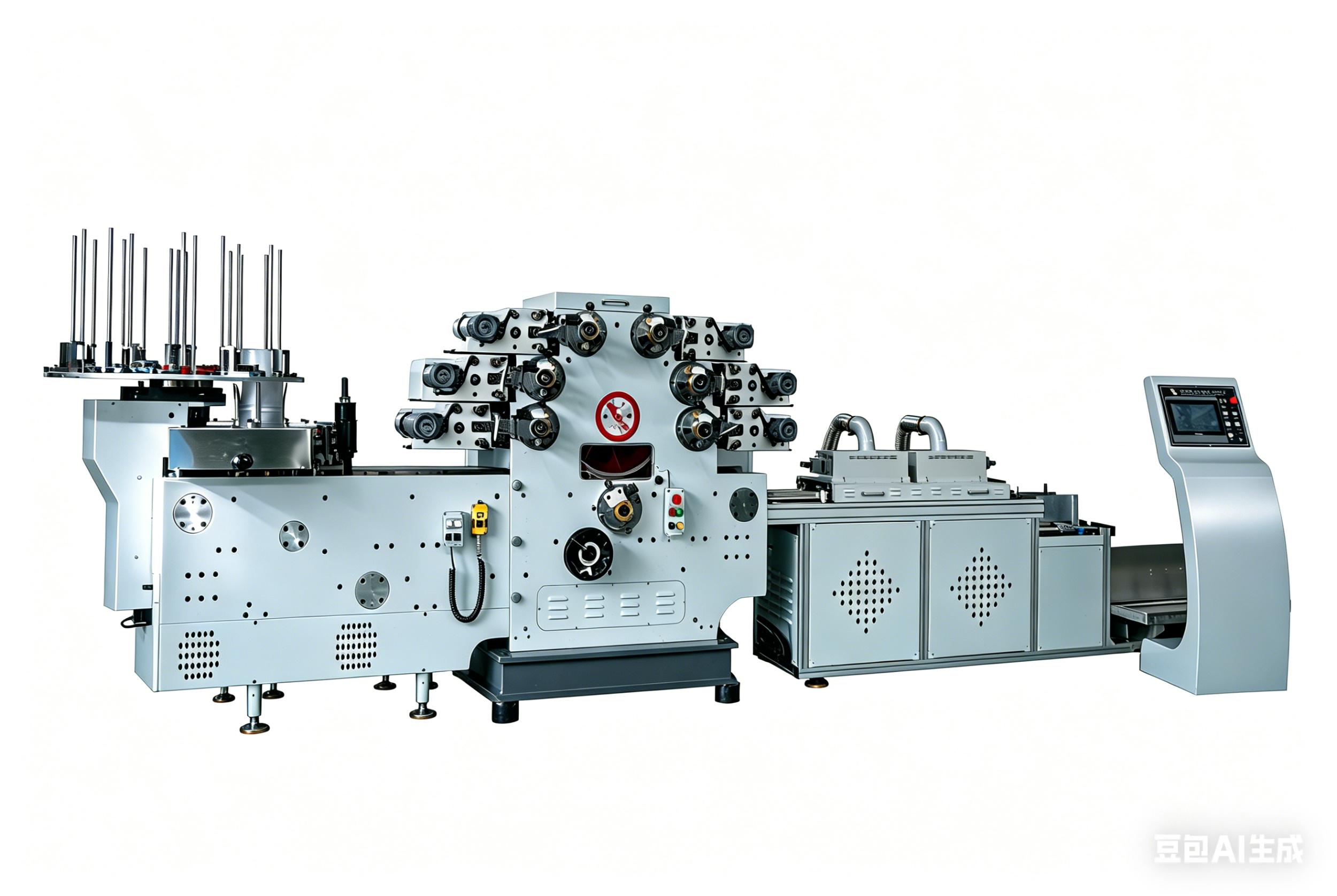 Flat cover color printing machine